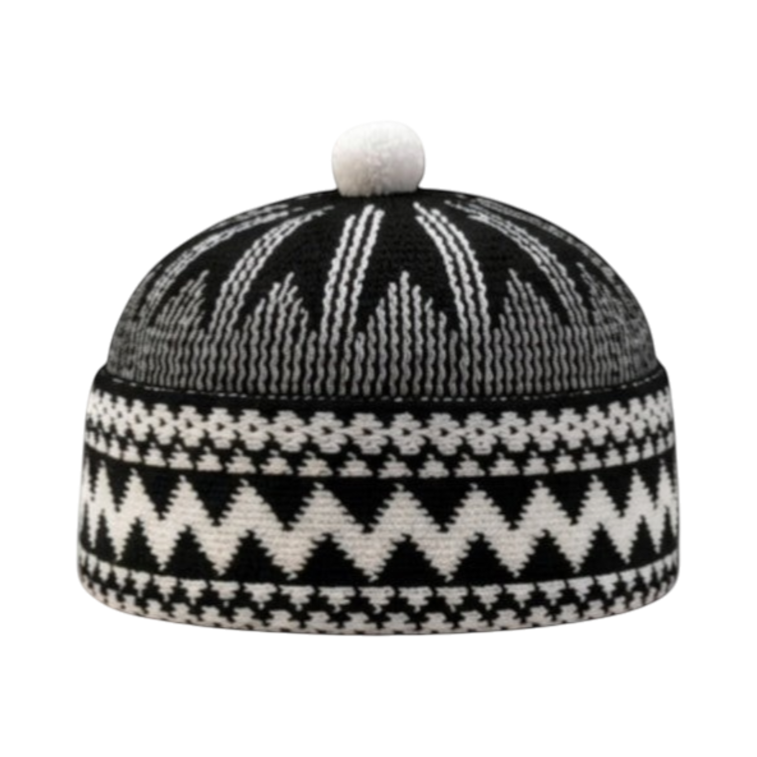 Bønnelue - Strikket