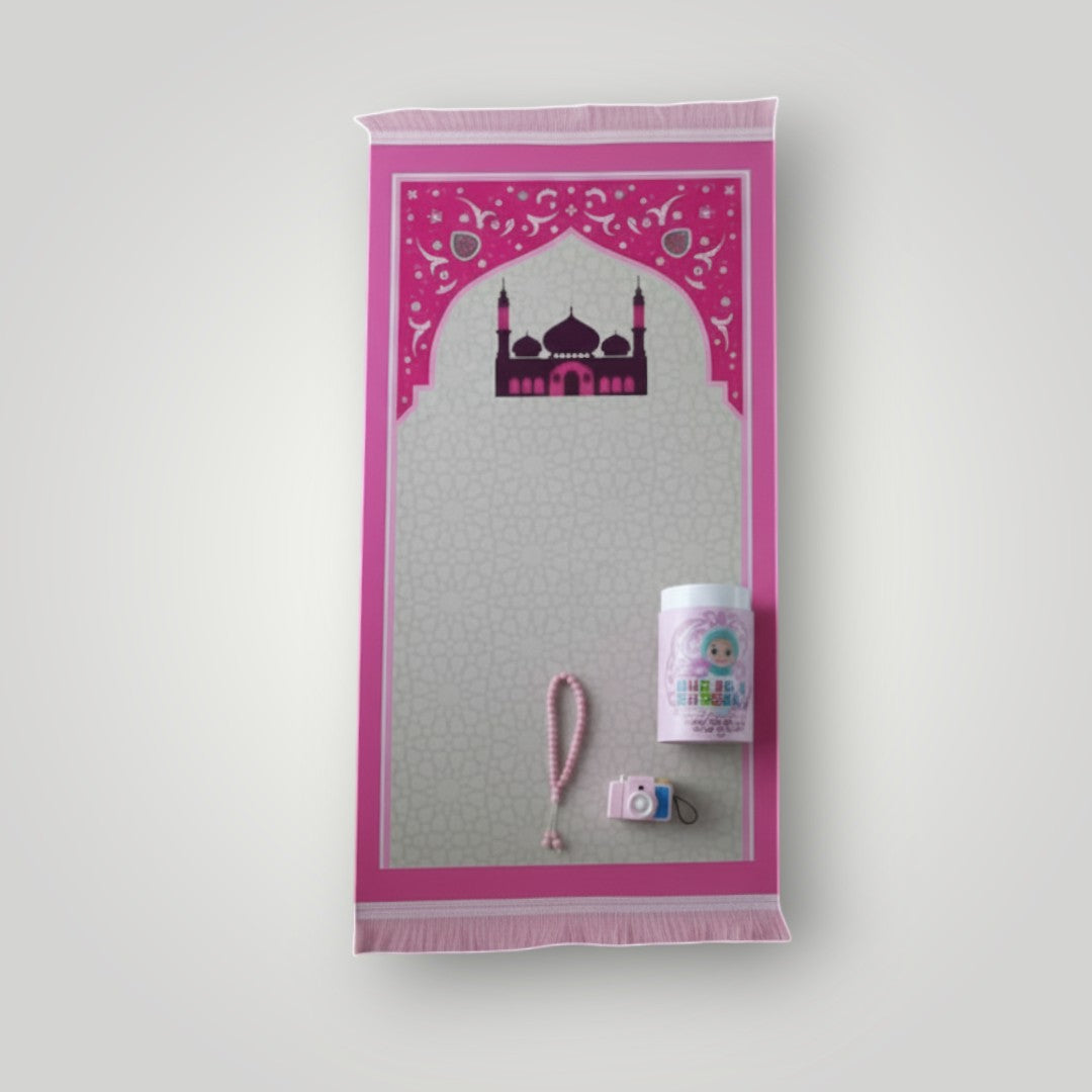 Bønnesett - Barn (rosa)