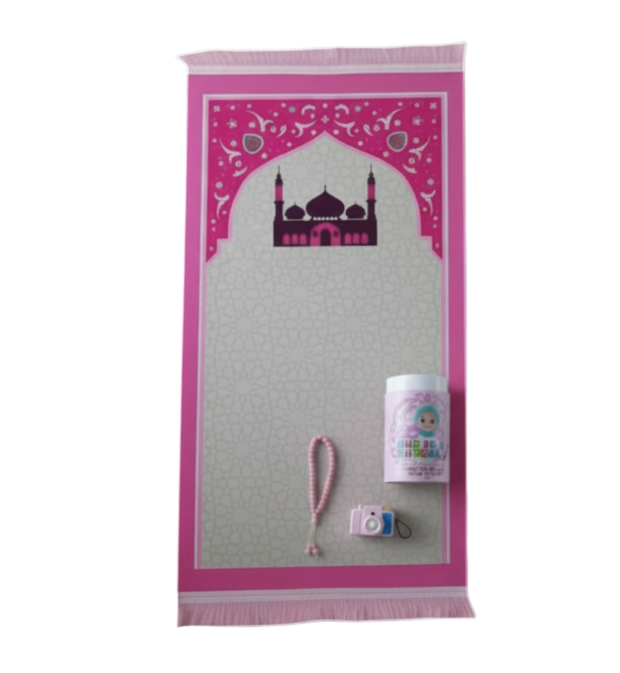 Bønnesett - Barn (rosa)