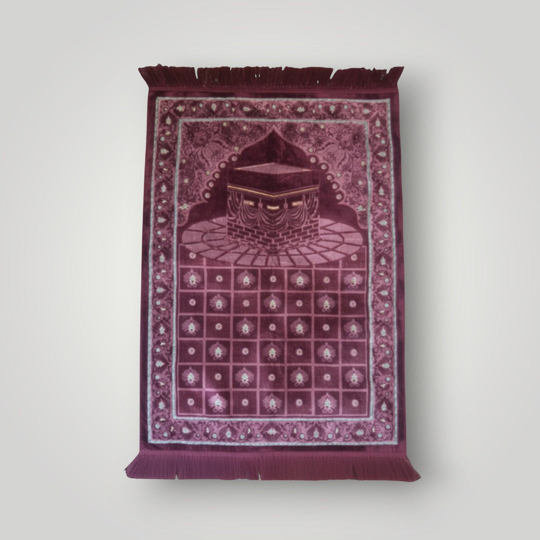 Bønneteppe - Kvalitet (plommerød)