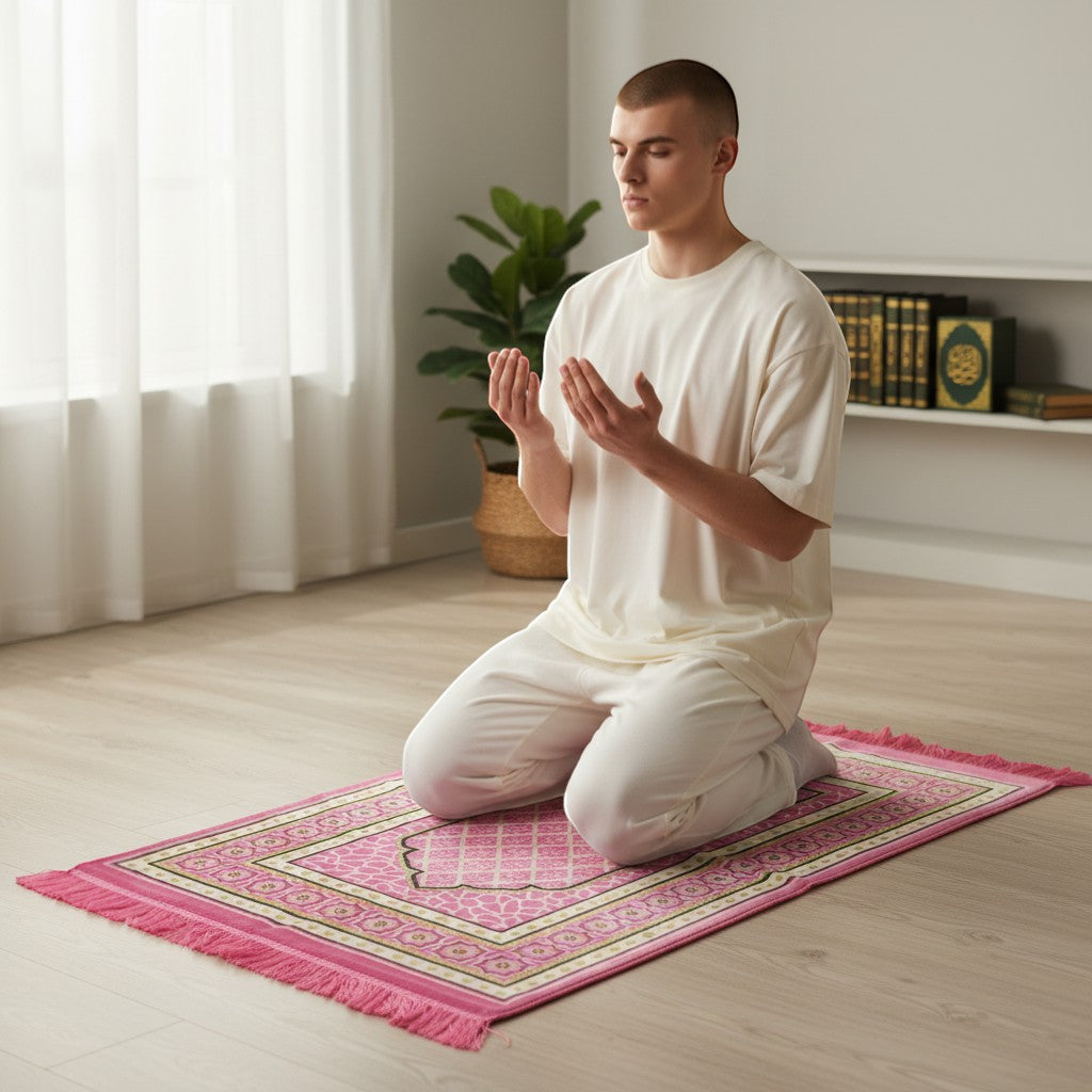 Bønneteppe - Kvalitet (rosa)