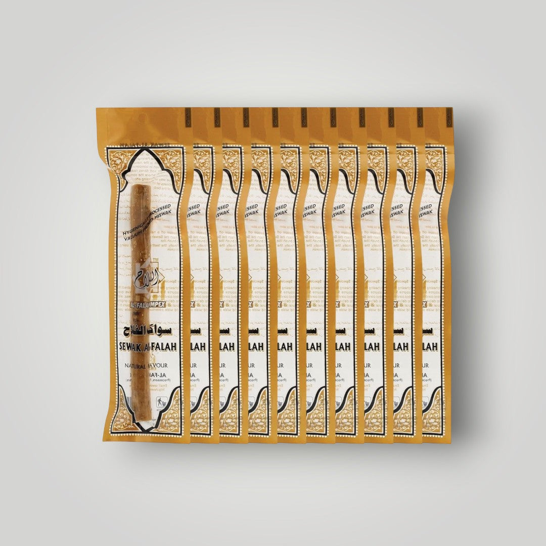 Miswak – naturlig tannbørste (10 stk.)