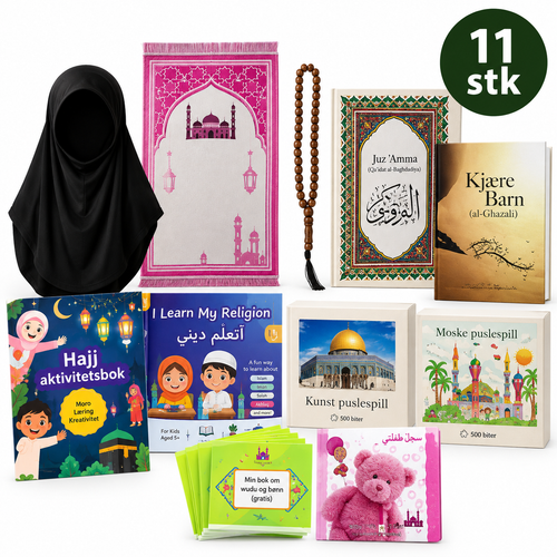 Barnepakken V2 - Islamsk bok- og aktivitetspakke for barn